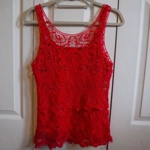 Crochet Lace Tank